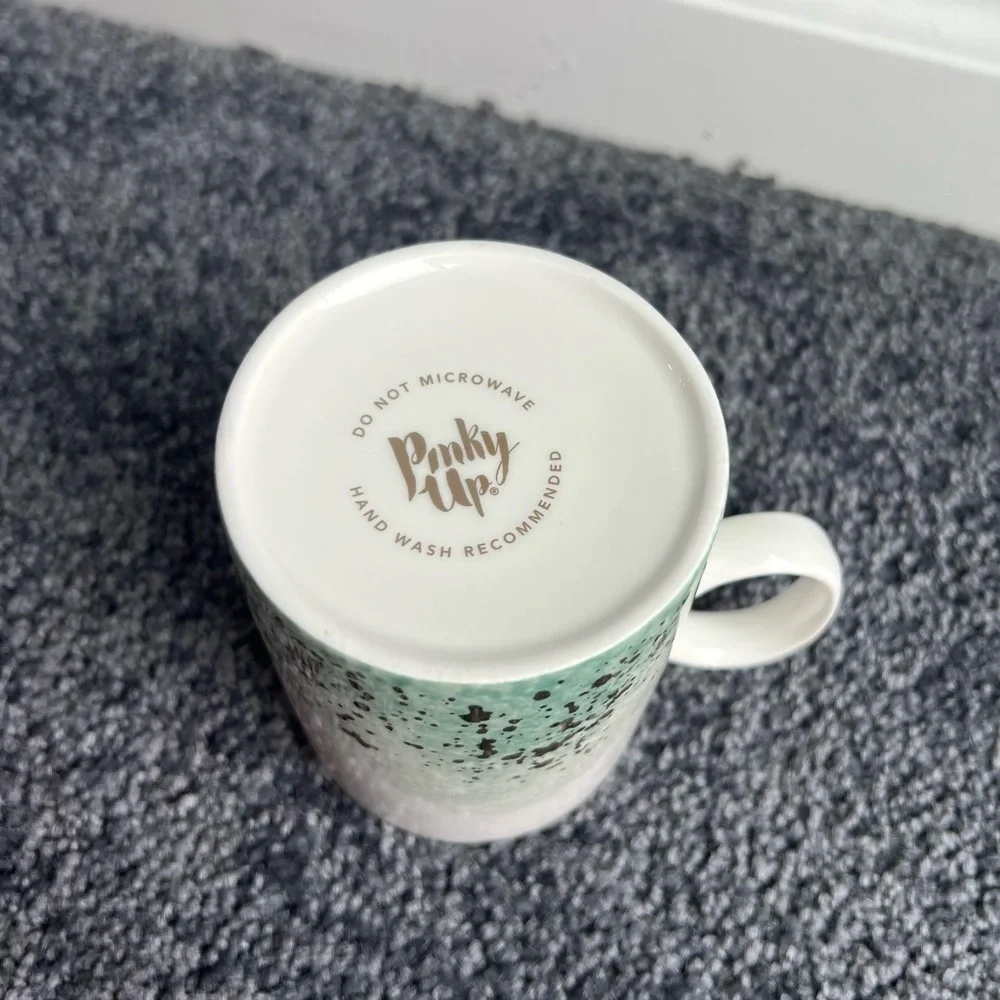 Pinky Up White Mug